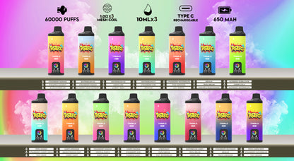 Tastefog TREBLE 60K / Caja 10 uds